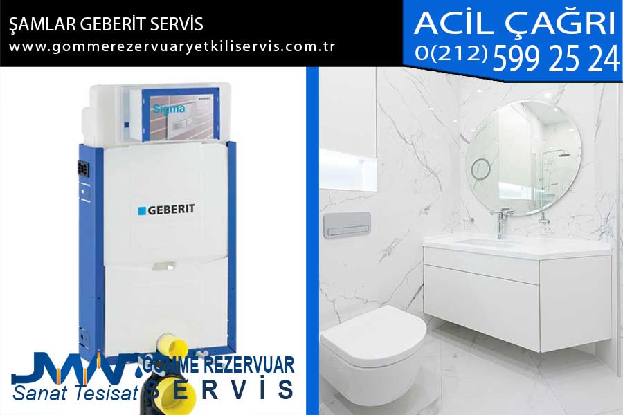 şamlar geberit servis